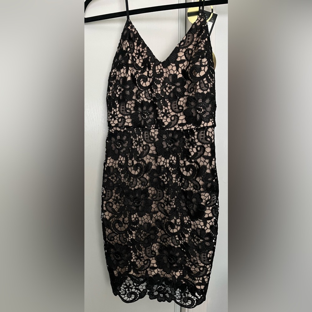 Beautiful lace black dress